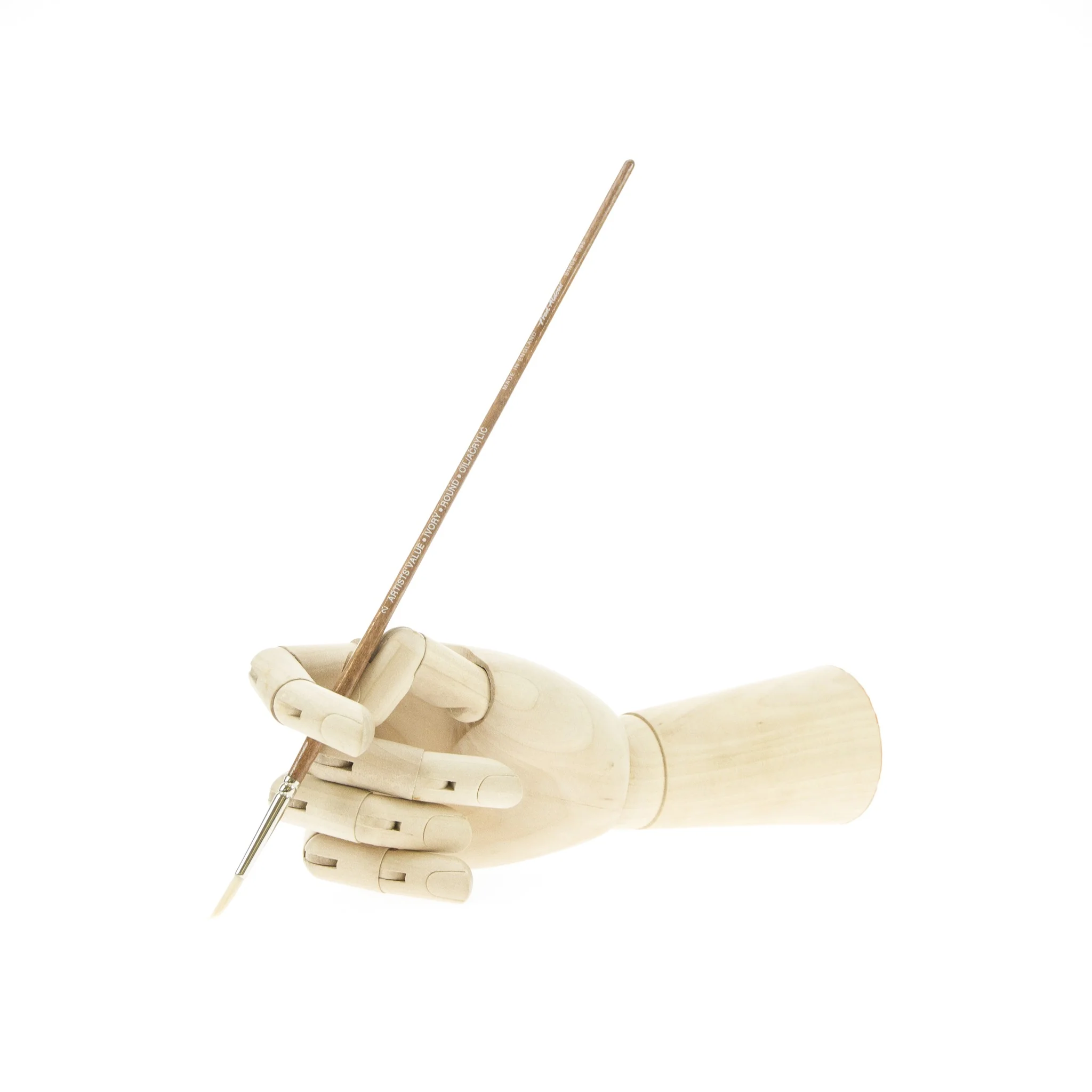 Fred Aldous Brush: Value Ivory - Round - Image 8