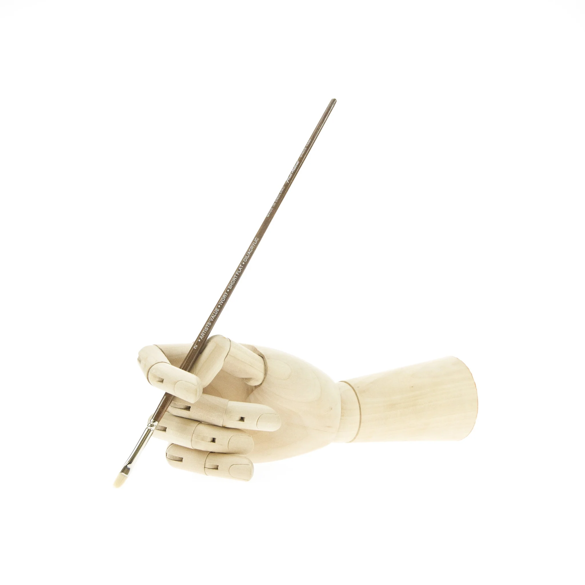 Fred Aldous Brush: Value Ivory - Short Flat - Image 2