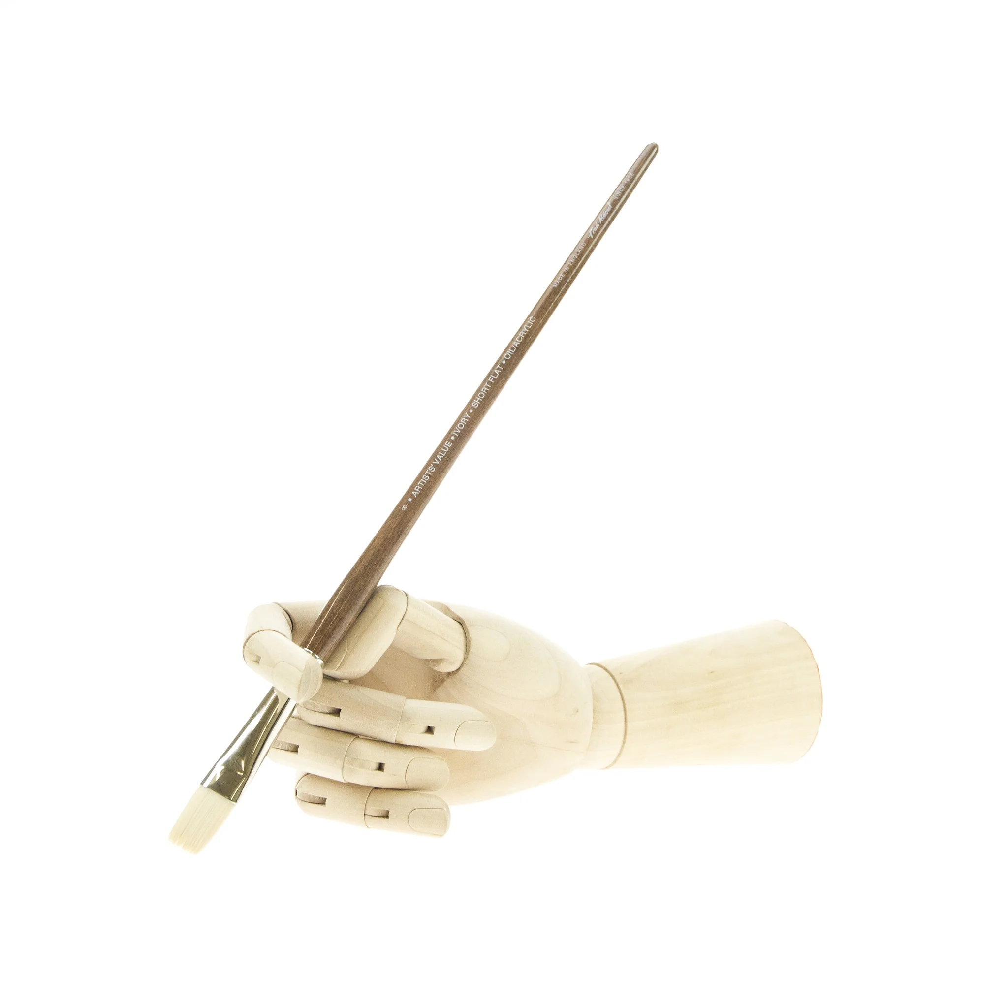 Fred Aldous Brush: Value Ivory - Short Flat - Image 3