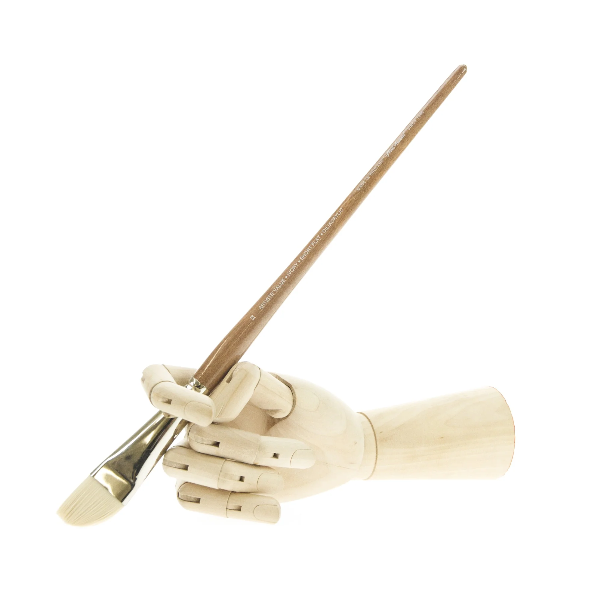 Fred Aldous Brush: Value Ivory - Short Flat - Image 7