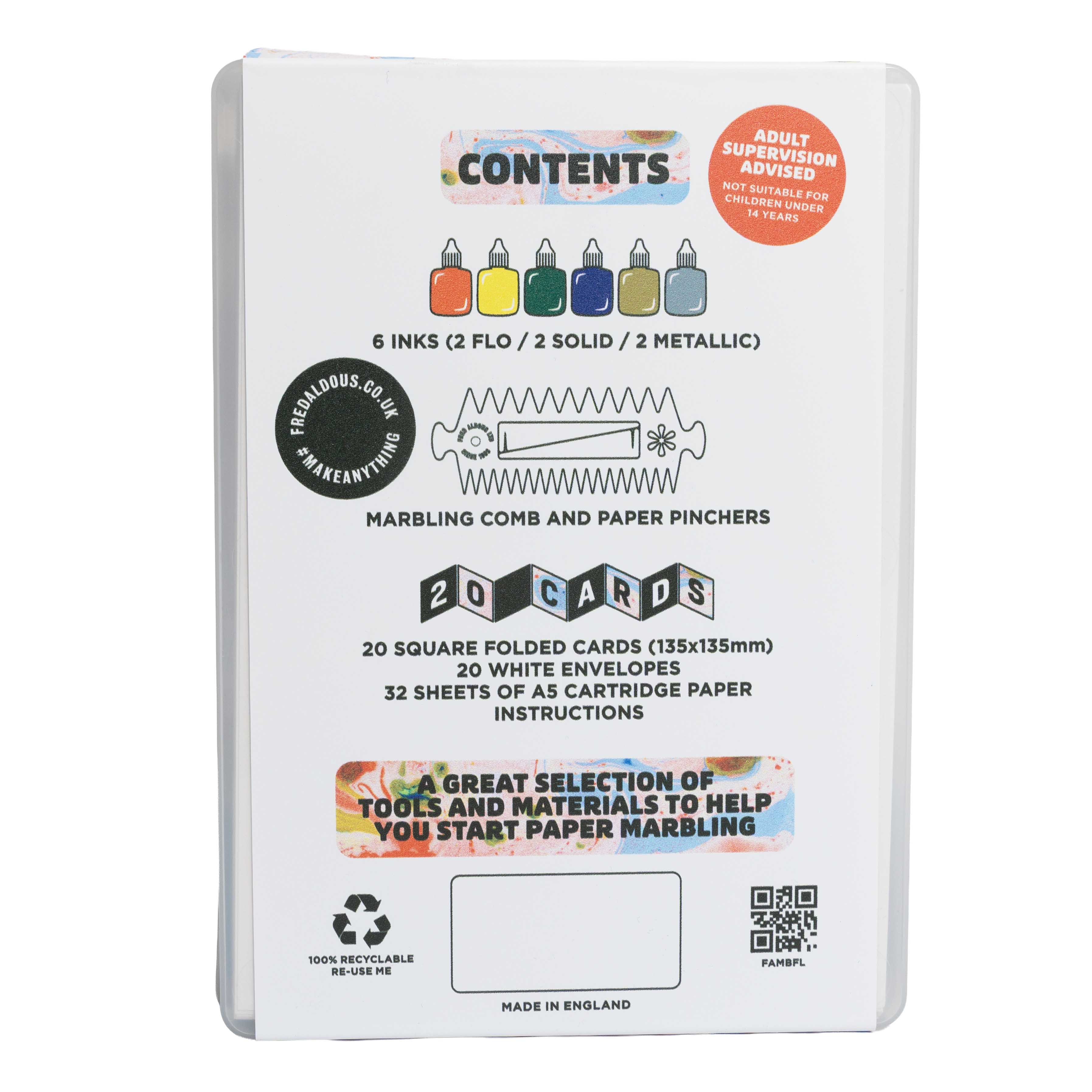 Fred Aldous Marbling Kit - Mixed - Image 3