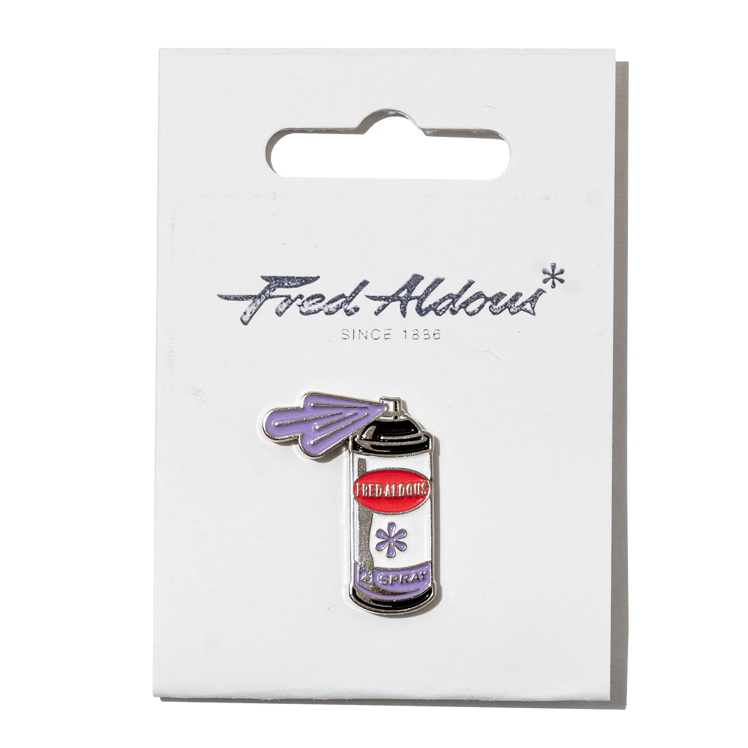 Fred Aldous Spray Can Pin Badge - Image 4