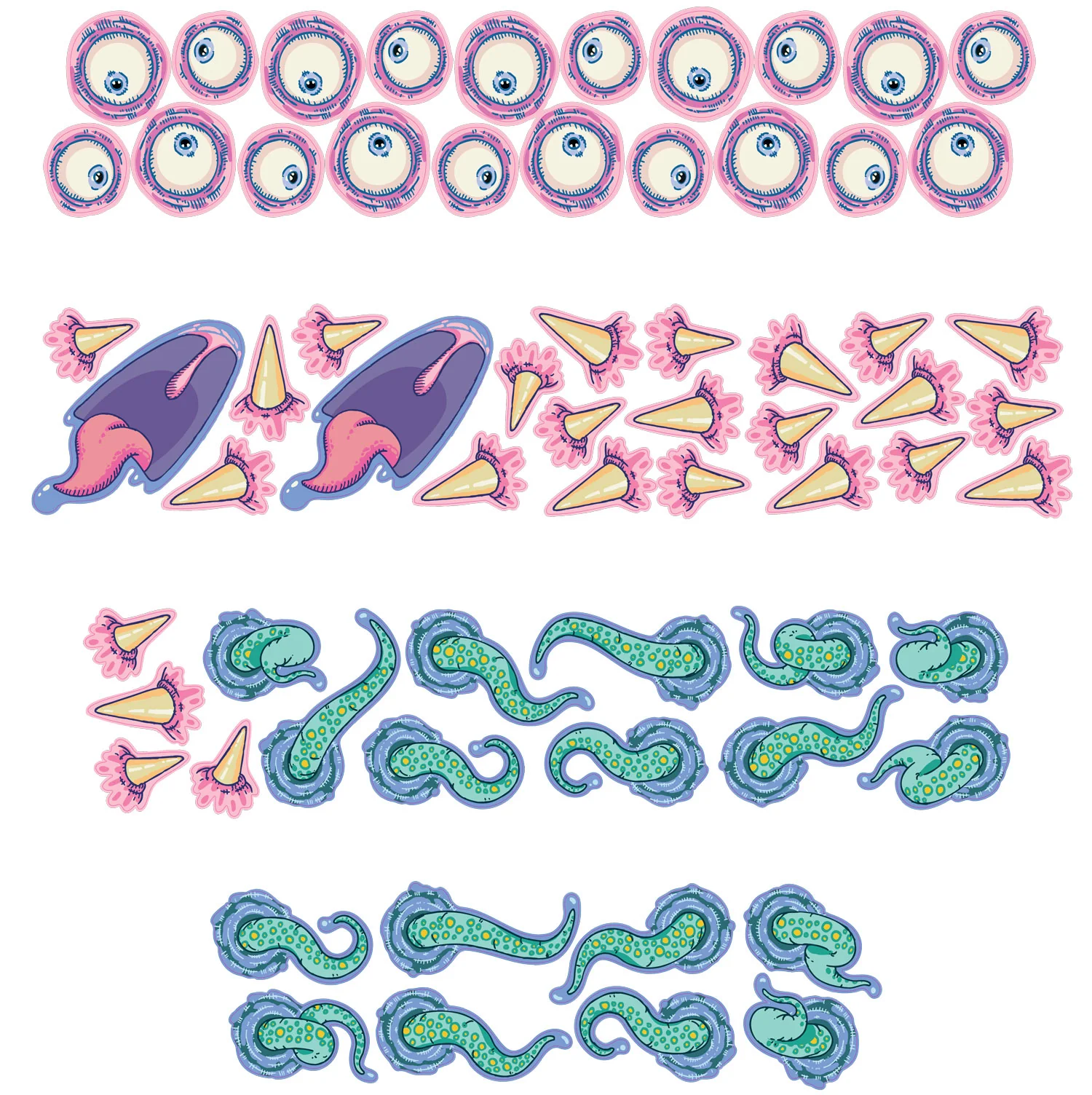 Monster Sticker Pack - Small - Image 5