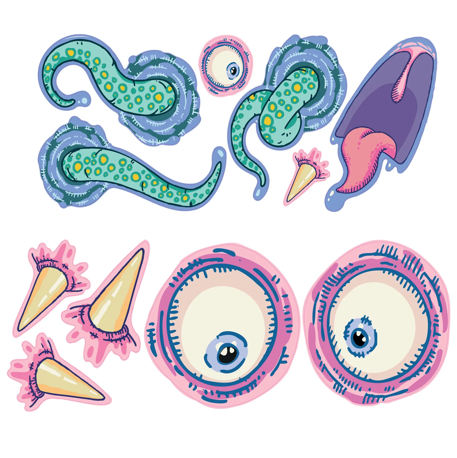 Monster Sticker Pack - Large - Image 5