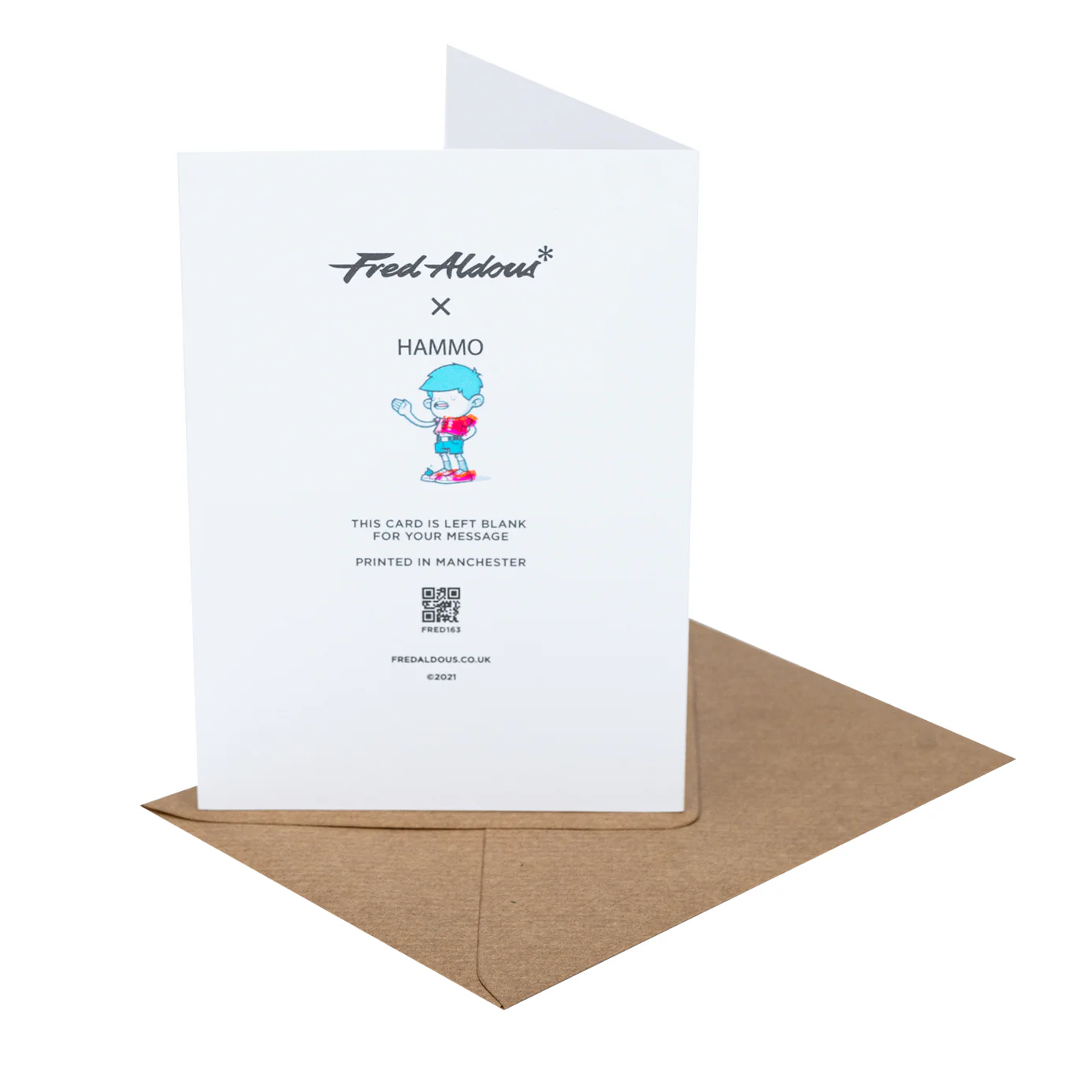 Fred Aldous X Hammo - Christmas Card - BAH HAMBURGER! - Image 2