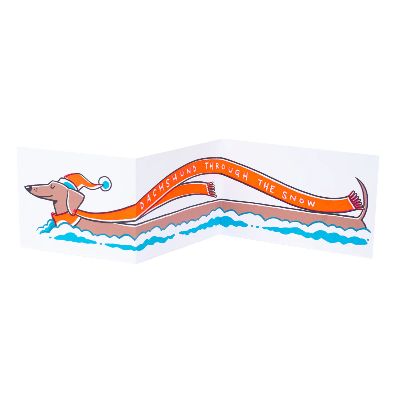 Fred Aldous X Hammo - Concertina Card - Dach - Image 2