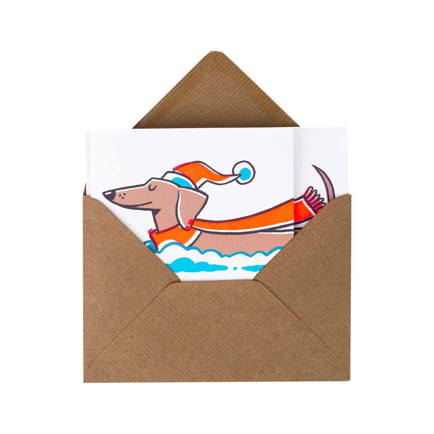 Fred Aldous X Hammo - Concertina Card - Dach - Image 4