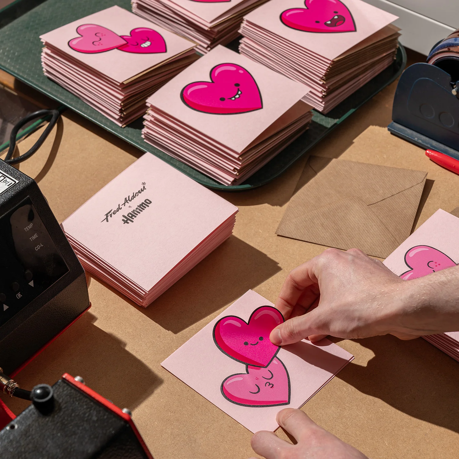 Fred Aldous X Hammo - Heart Card 1 - Image 2