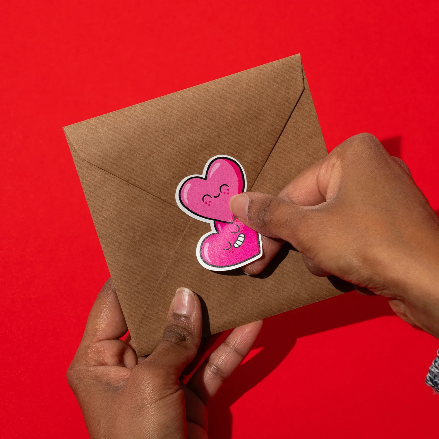 Fred Aldous X Hammo Heart Sticker Pack - Image 2