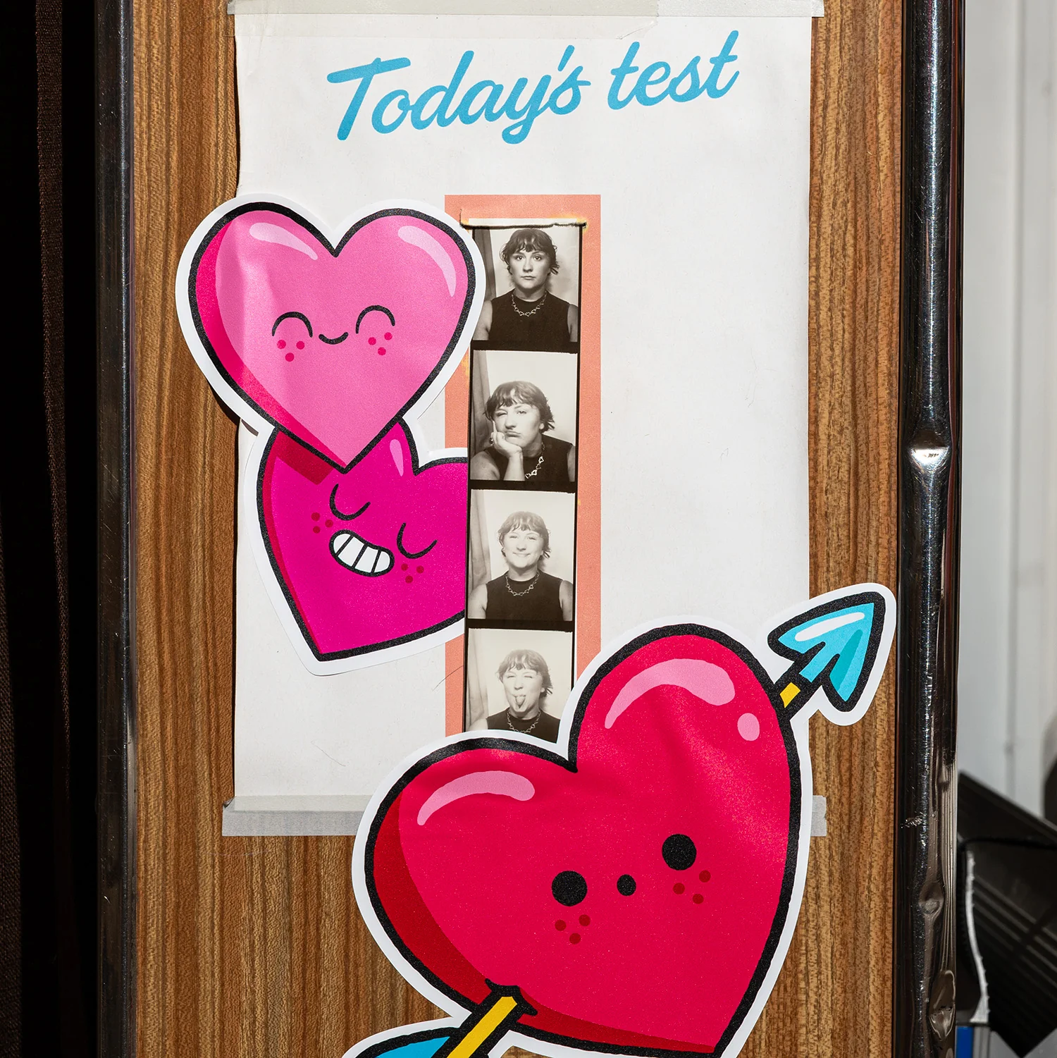 Fred Aldous X Hammo Heart Sticker Pack Large - Image 2