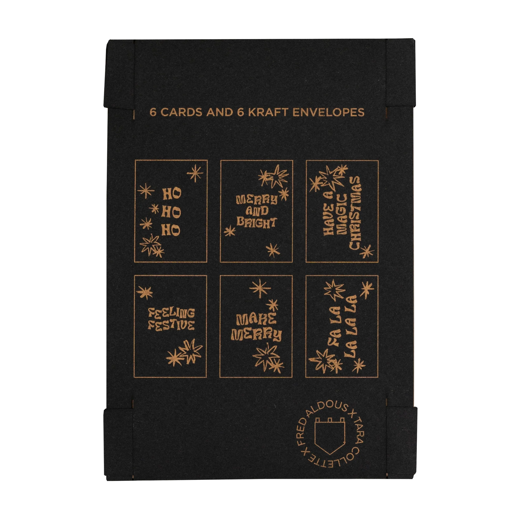 Fred Aldous X Tara Collette Gradient Xmas Card Pack - Image 3