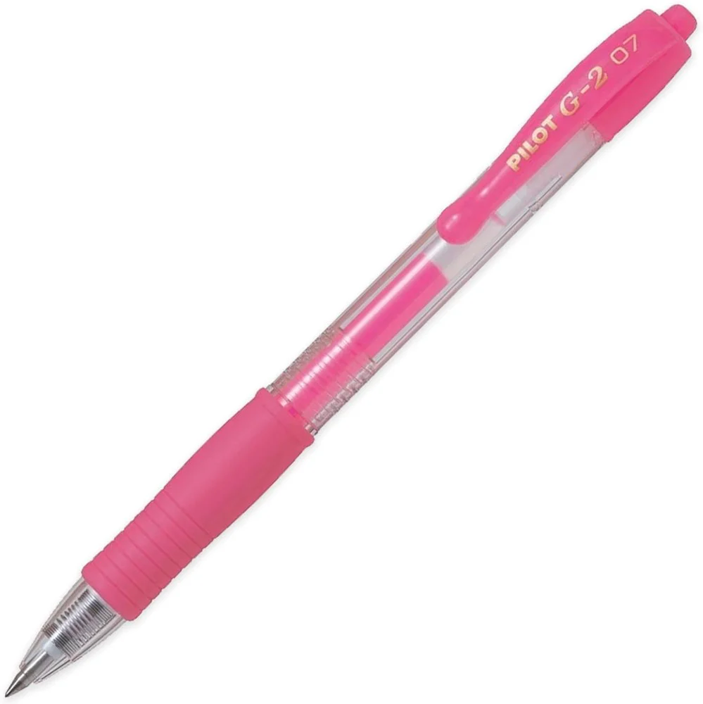 G207 Neon Retractable Gel Pen - Image 2