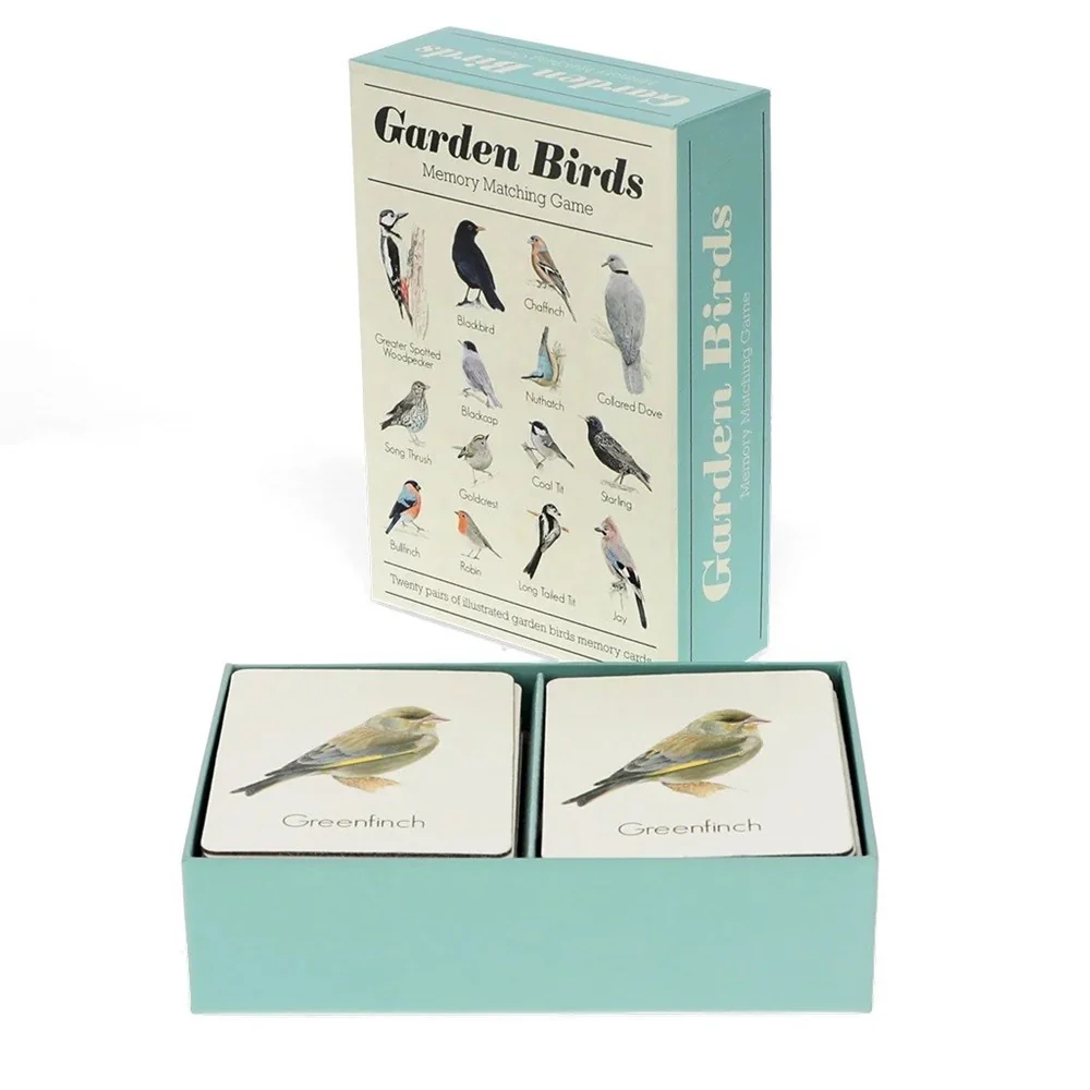 Garden Birds Memory Game