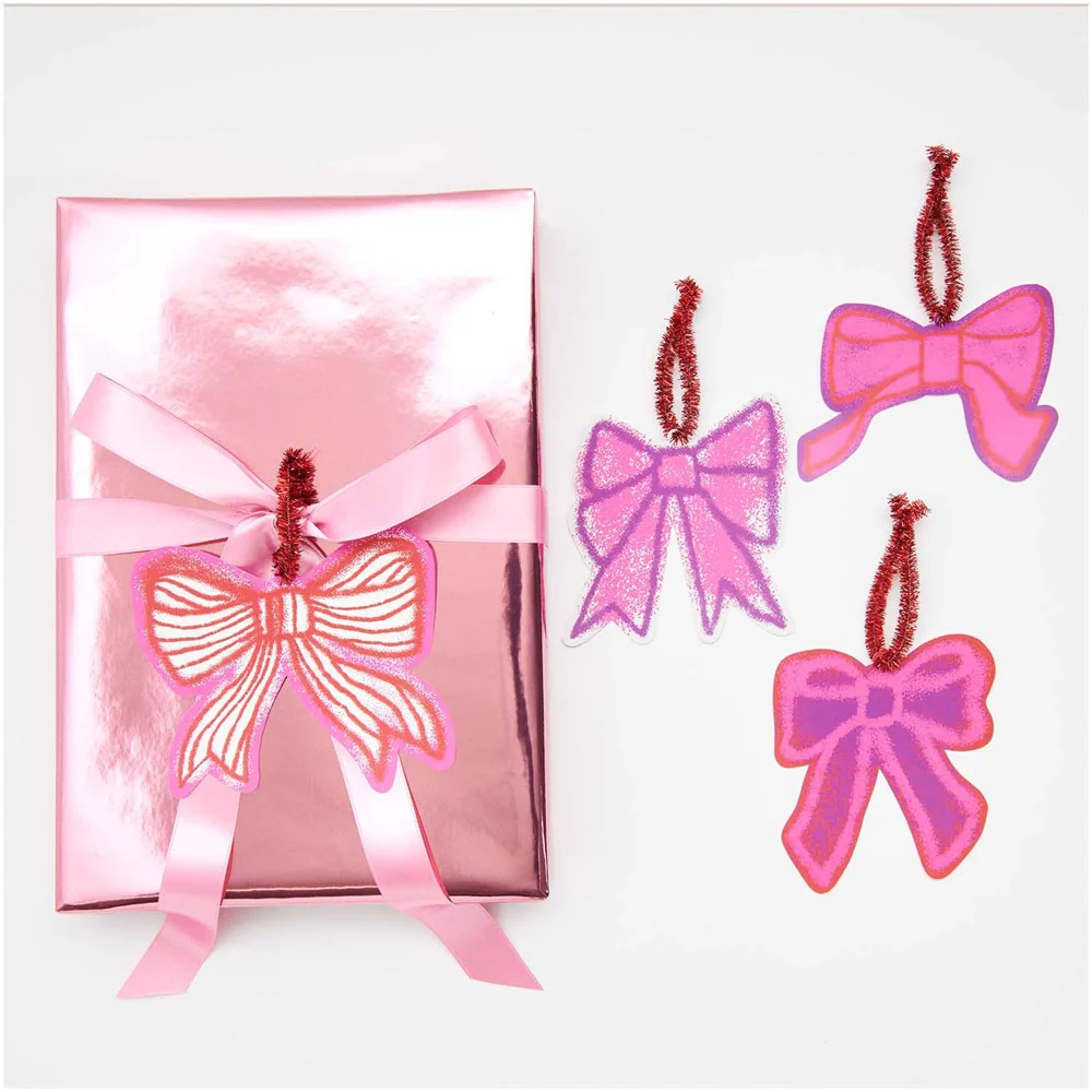 Paper Poetry Gift Tags Bows Large - Image 2