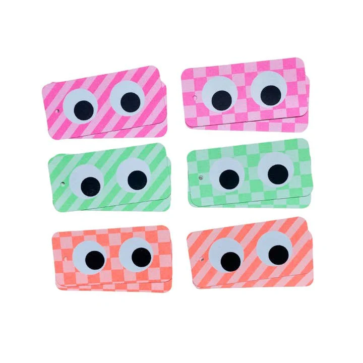 Gift Tags Set of 12 - Googly Eyes - Image 2