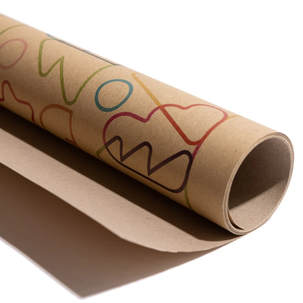 Gift Wrap Roll - Festive Colour Outline - Image 2