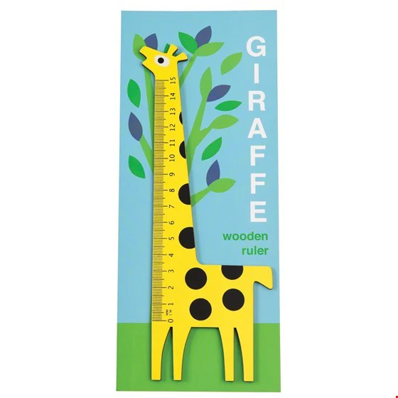 Giraffe Wooden Ruler - Image 2