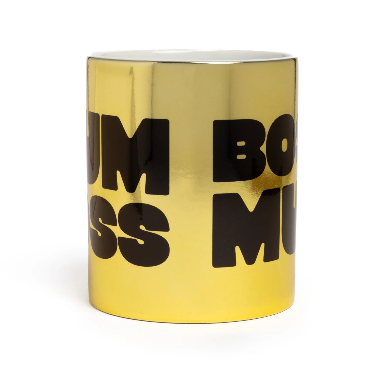 Gold MUM BOSS MUM Mug - Image 3