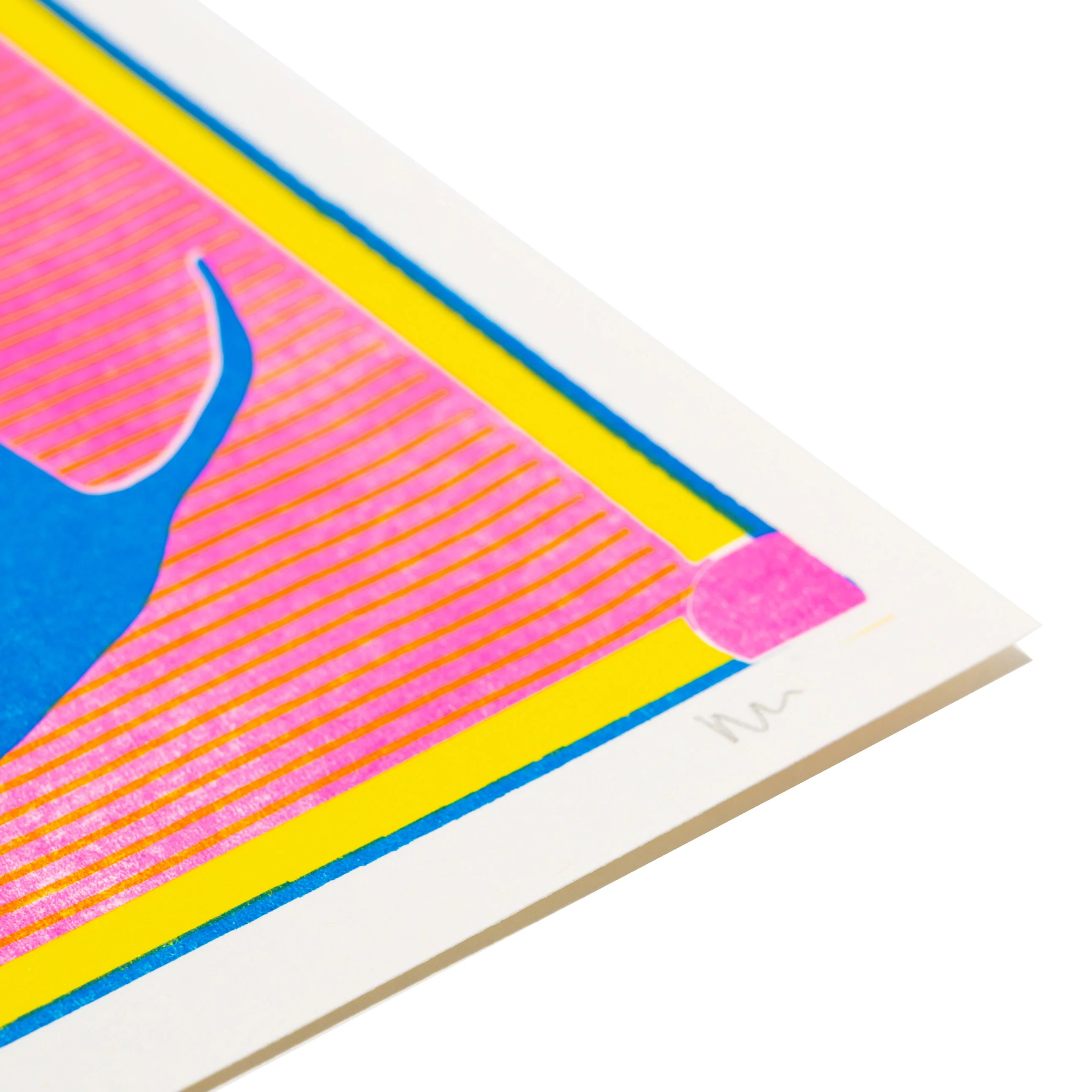 Greyhound Mini Risograph Print - Image 3
