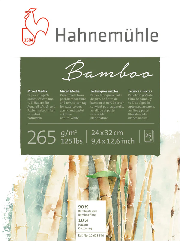 Hahnemuhle Bamboo Mixed Media 24 x 32cm