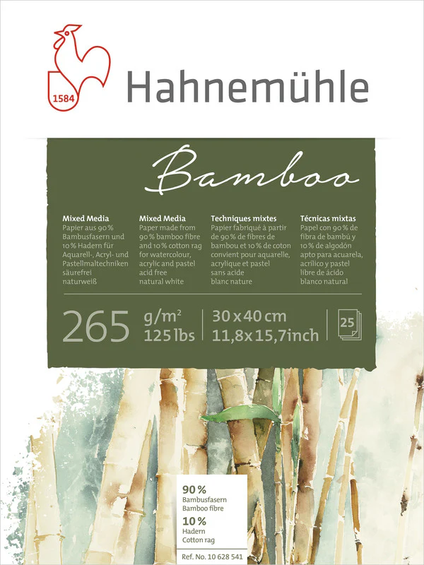 Hahnemuhle Bamboo Mixed Media 30 x 40cm