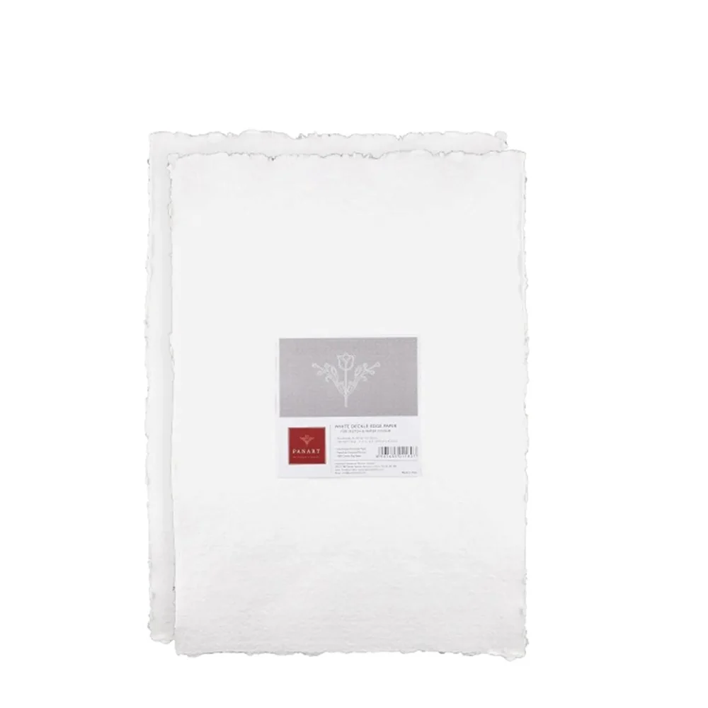 Handmade Deckle Edge Smooth Watercolour Paper 600gsm 10pk