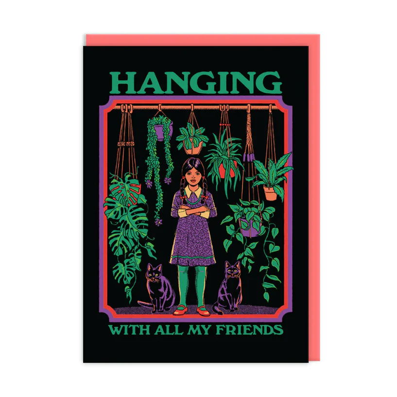 Hanging With All My Friends Greeting Card