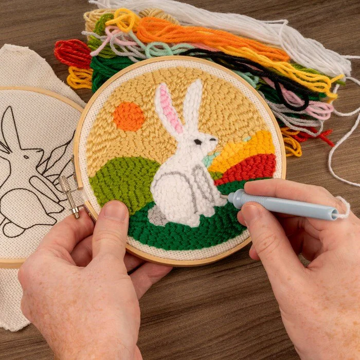 Hare Punch Needle Kit - Image 2
