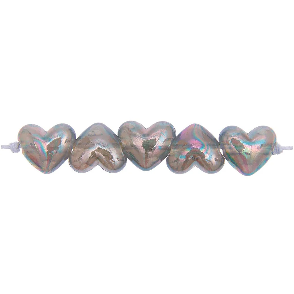 Itoshii Heart Beads Holographic Grey - Image 2