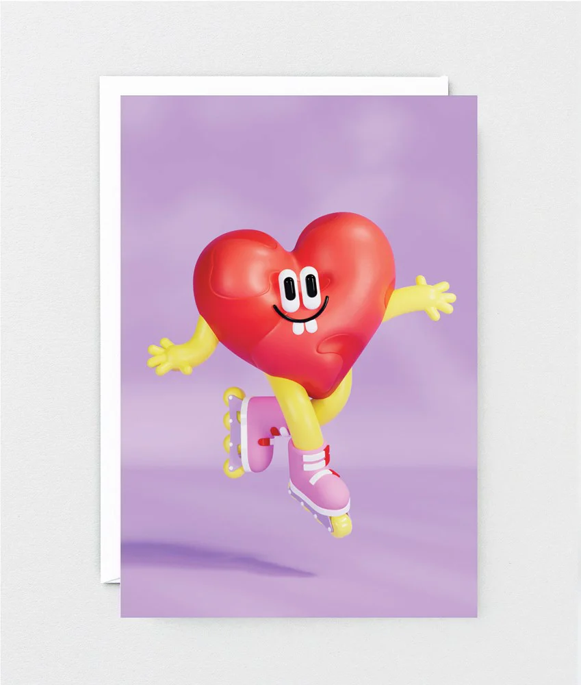 Heart Kids Sticker Card - Image 2