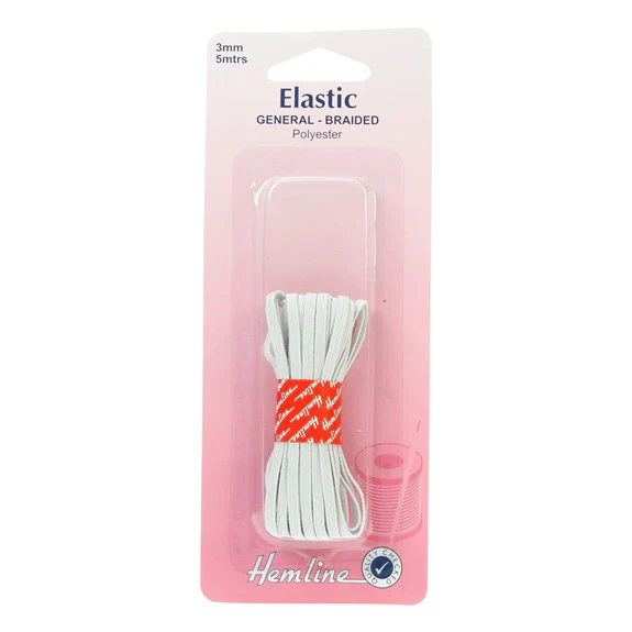 Hemline - Flat Elastic 3mm - Image 4