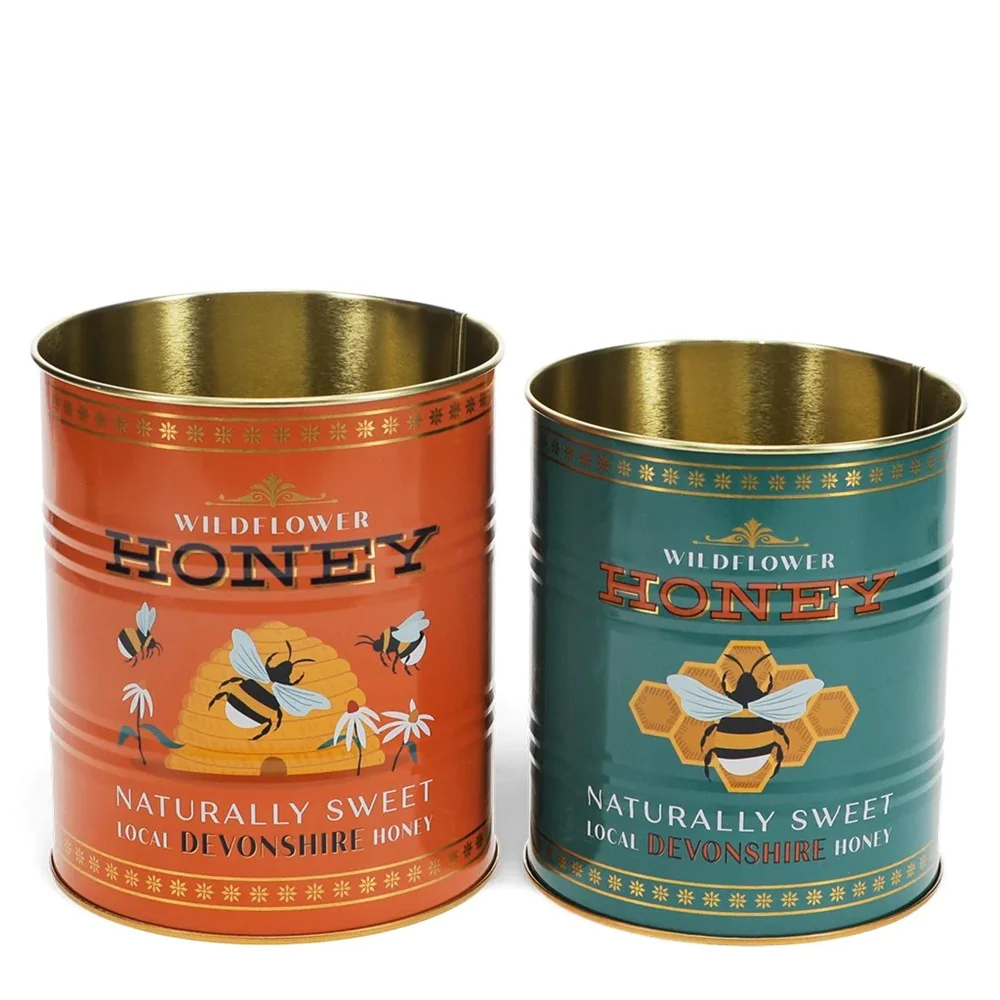 Honey Storage Tins (Set of 2)
