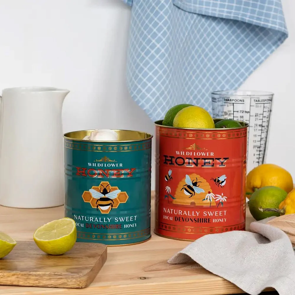Honey Storage Tins (Set of 2) - Image 2