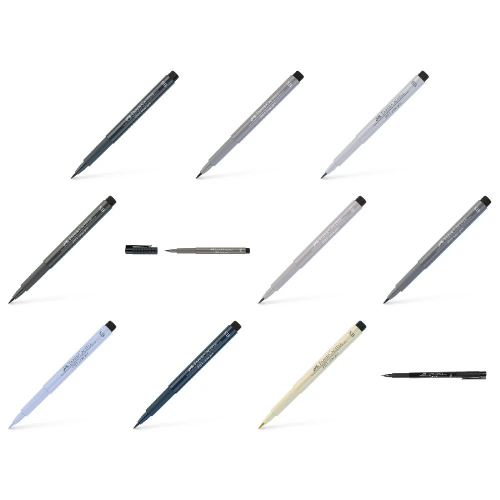 India Ink PITT Artist Pens - Soft Brush