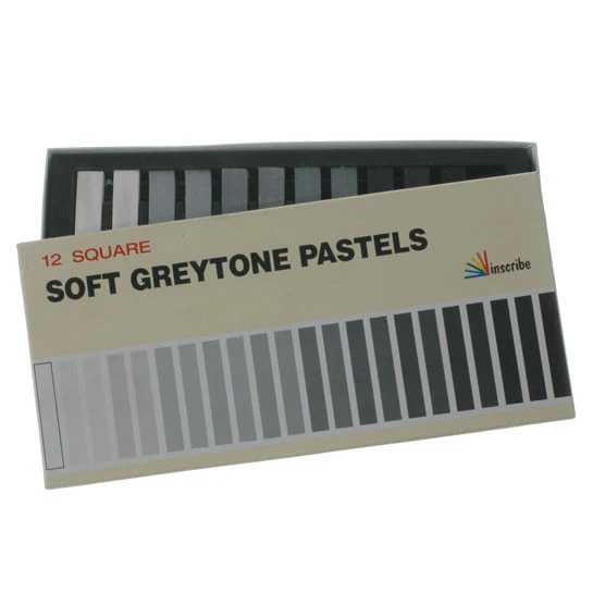Inscribe Greytone Pastel Set 12