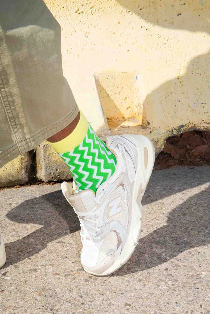 Instant Ramen Chili Socks - Green - Image 3
