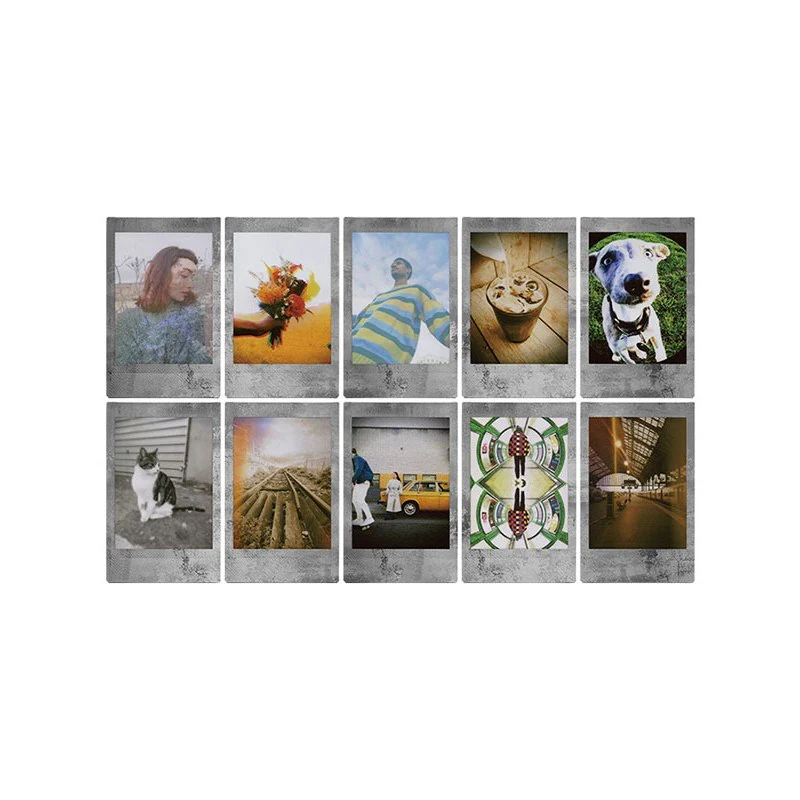 Fuji Instax Mini Film Stone Gray - Image 2