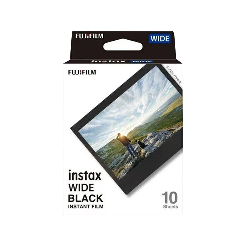 Fuji Instax Wide Format Film Black Frame