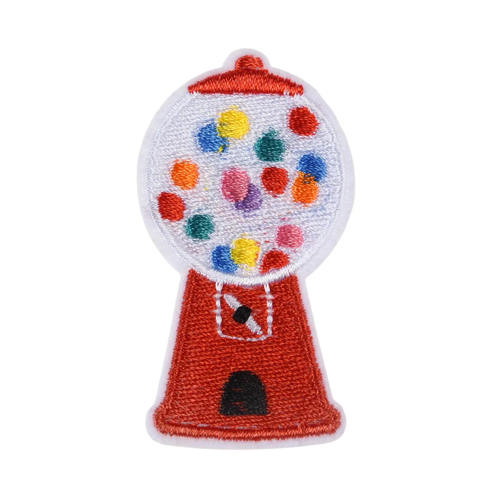 Bubblegum Machine Iron On Patch - Image 2