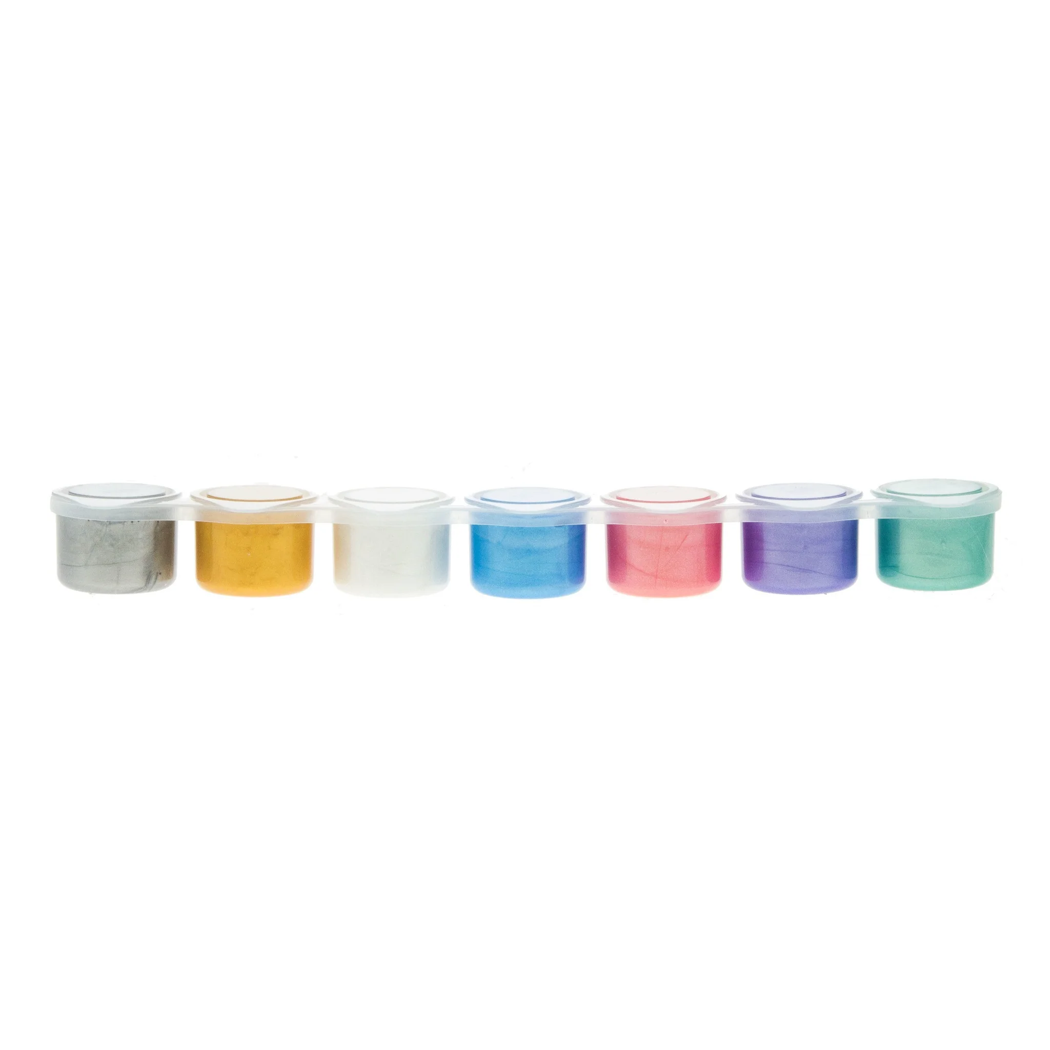 Jakar Metallic Poster Paint 7 x 20ml Pots - Image 2