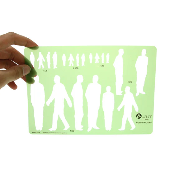 Jakar Metric Templates Human Figure - Image 2