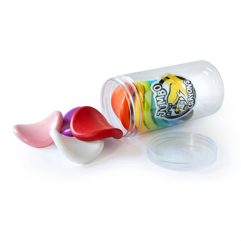 Jumbo Grip Colouring Crayons - Image 3