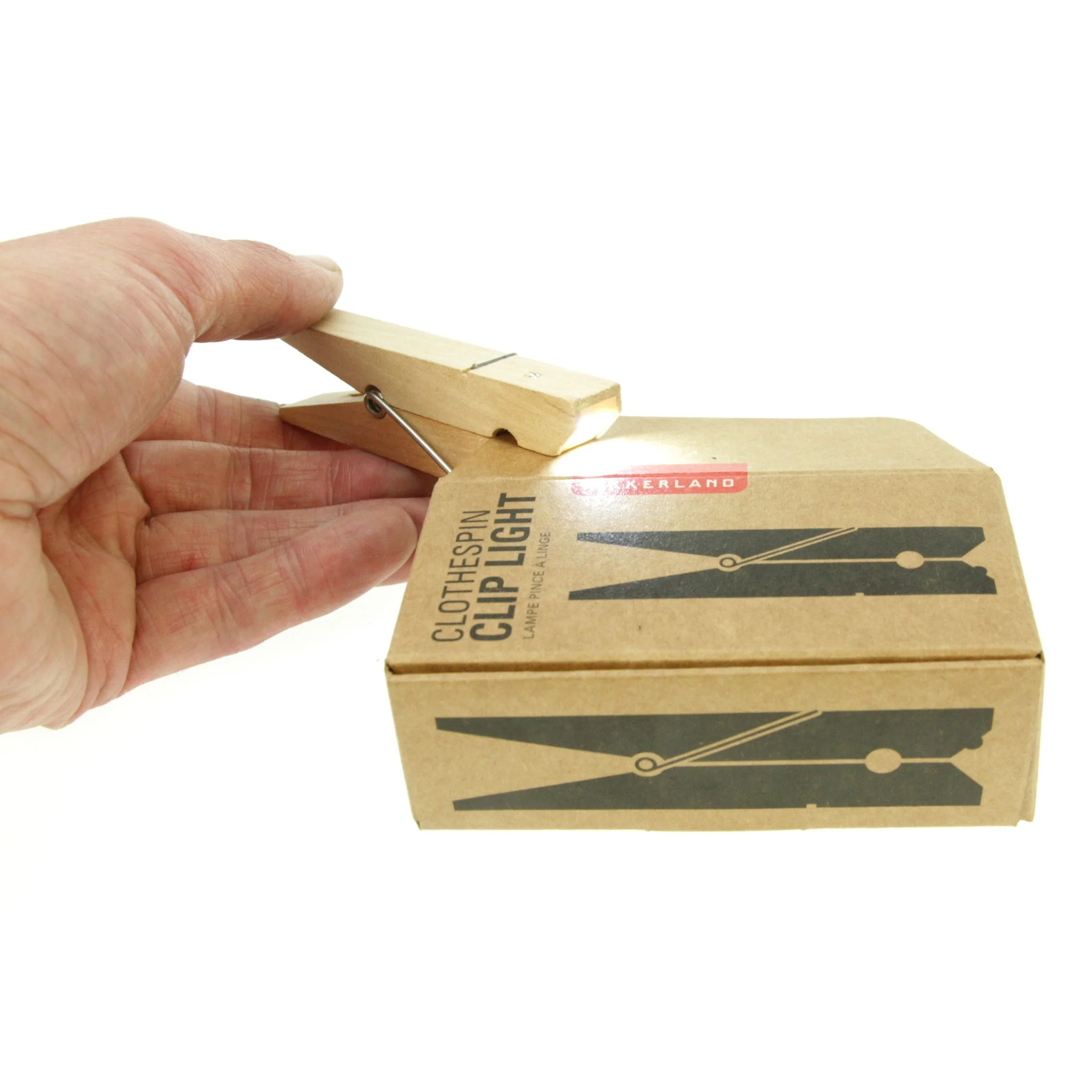 Kikkerland - Clothespin Clip Light - Image 2