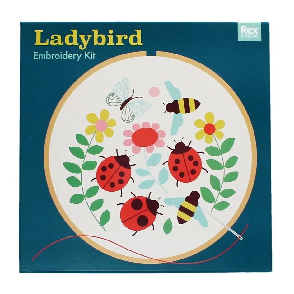 Ladybird Embroidery Kit