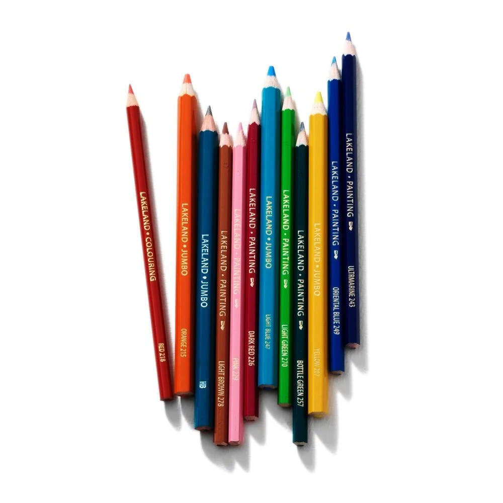 Lakeland 12pk Colour Thin Pencils - Image 2