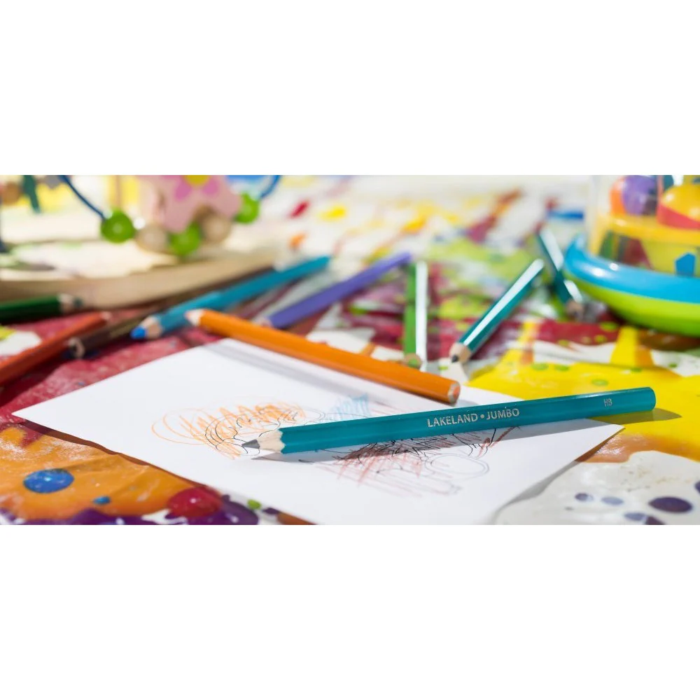Lakeland 12pk Jumbo Coloured Pencils - Image 2