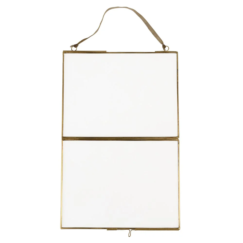 LANDSCAPE HANGING BRASS FRAME 20X15CM - Image 2