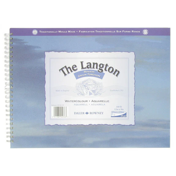 Langton Spiral Watercolour Pad Rough - Image 4