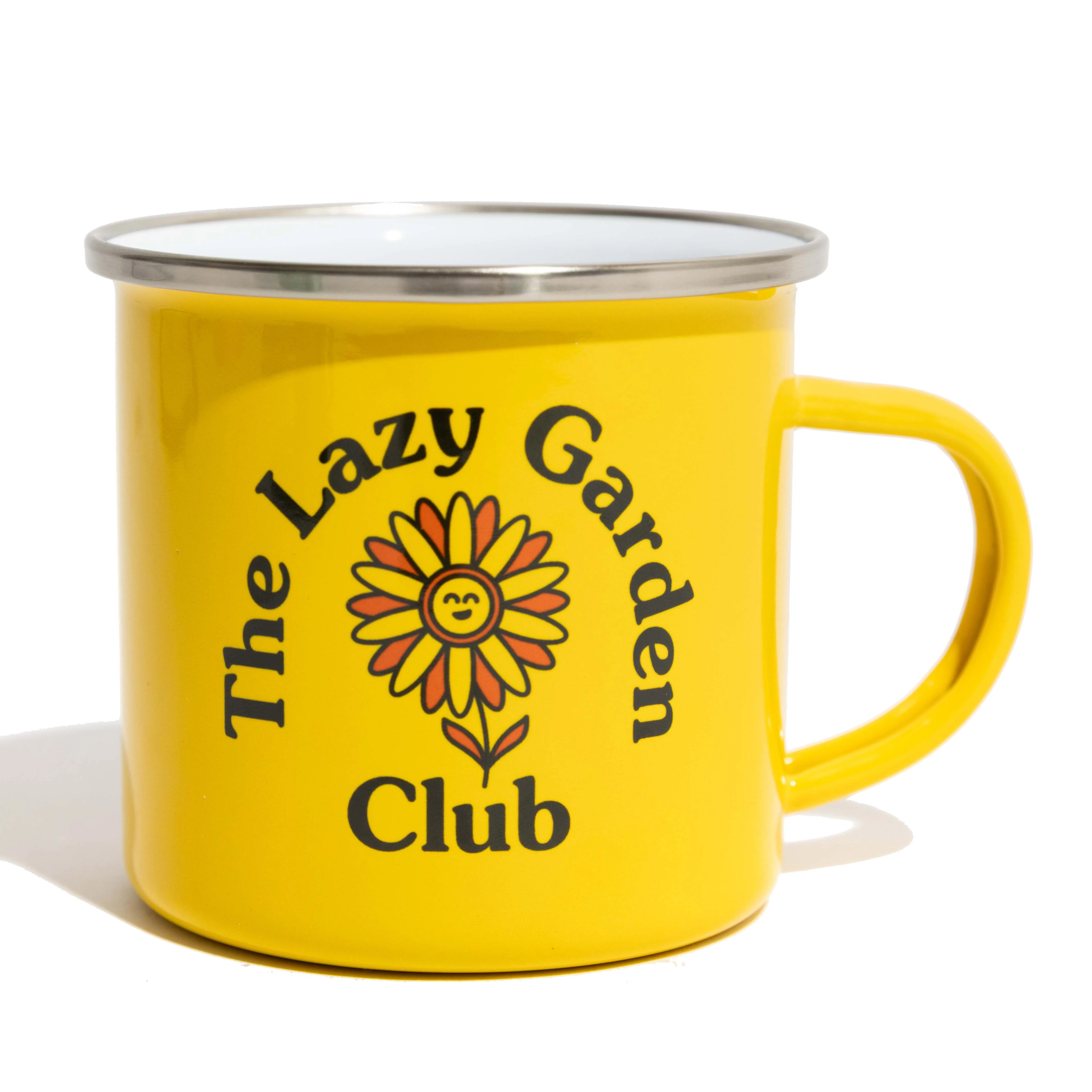 Lazy Garden Club Enamel Mug - Image 3