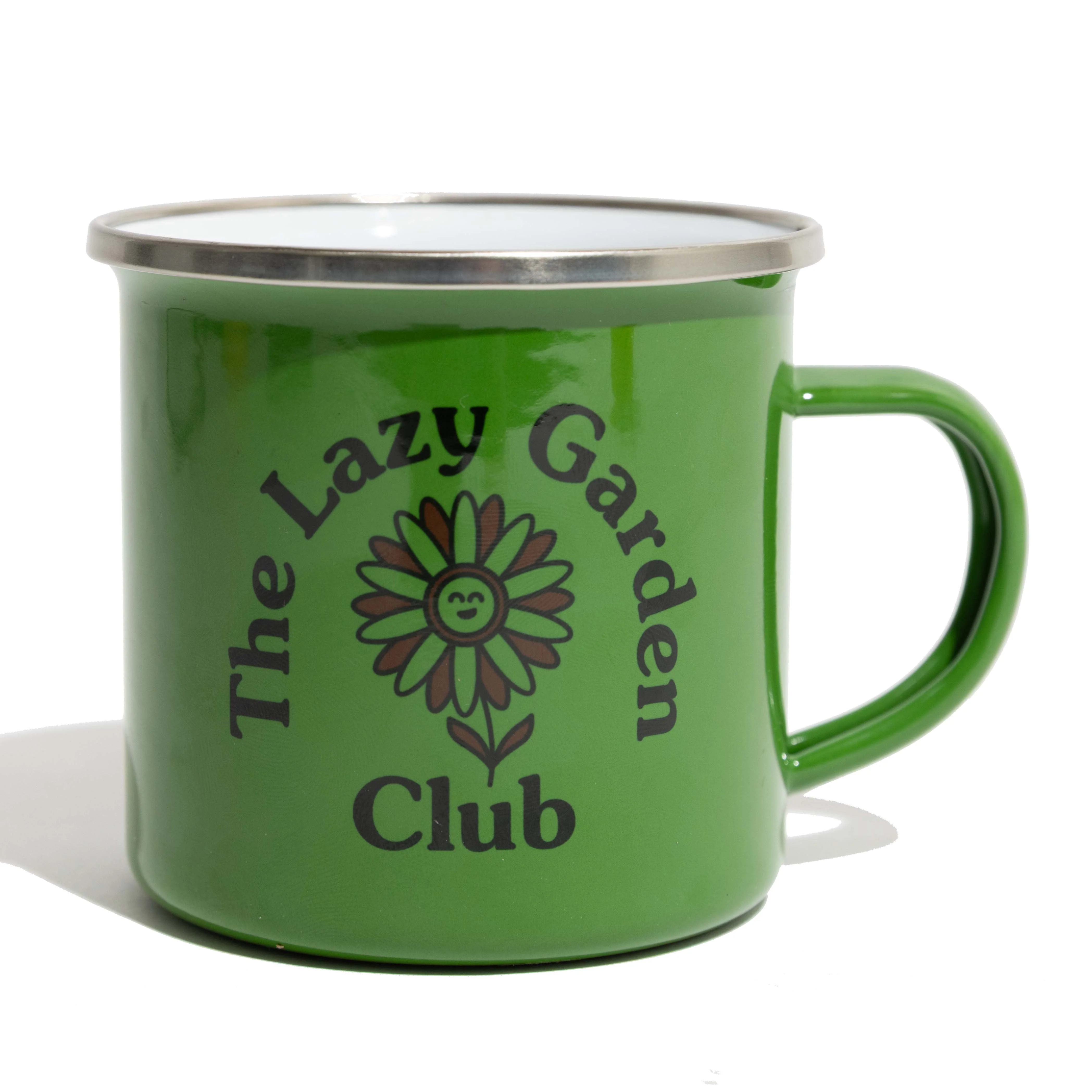Lazy Garden Club Enamel Mug - Image 6